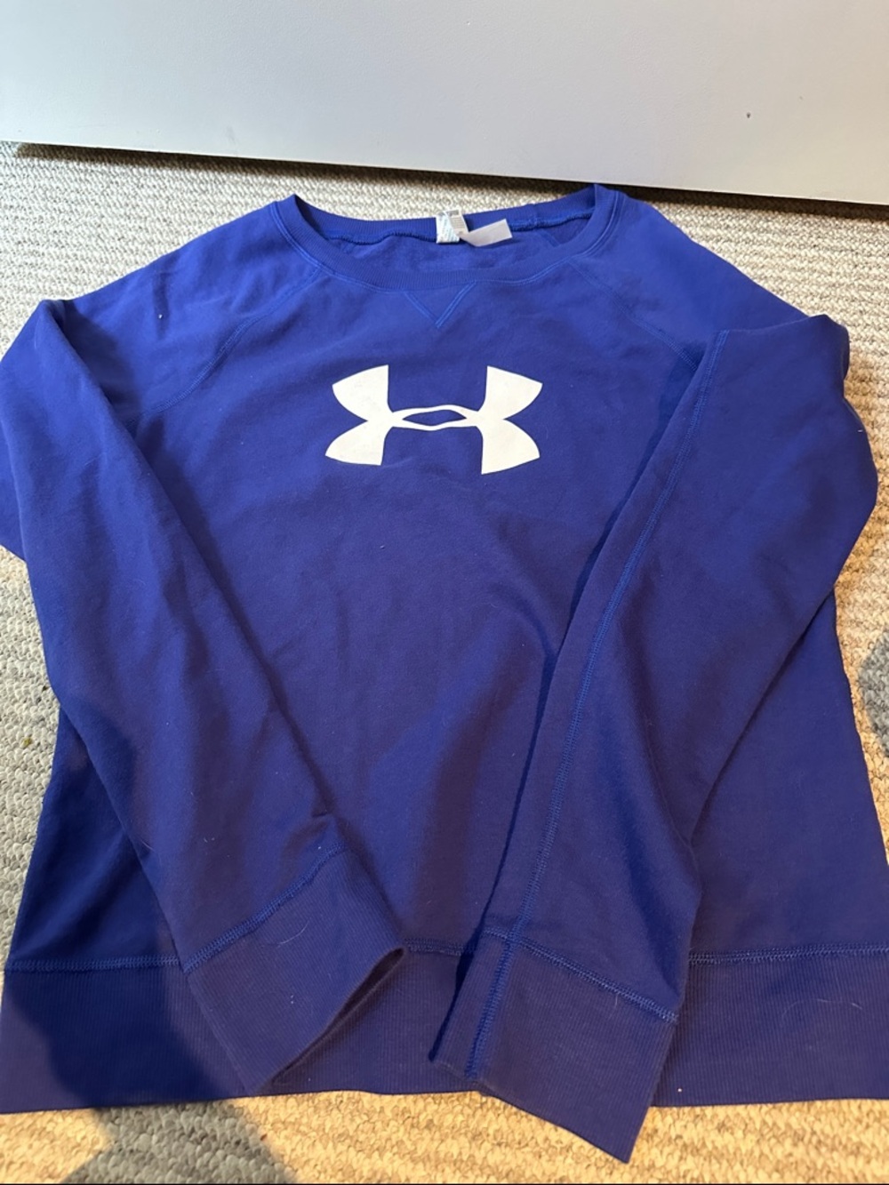 Under Armour Crewneck Sweatshirt with White Logo